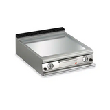 2 Burner Electric Fry Top with Smooth Chrome Plate and Thermostat Control Q70SFT/E805