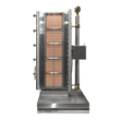 Ozsarac 5 Burner Shish Kebab Machine Semi-Automatic