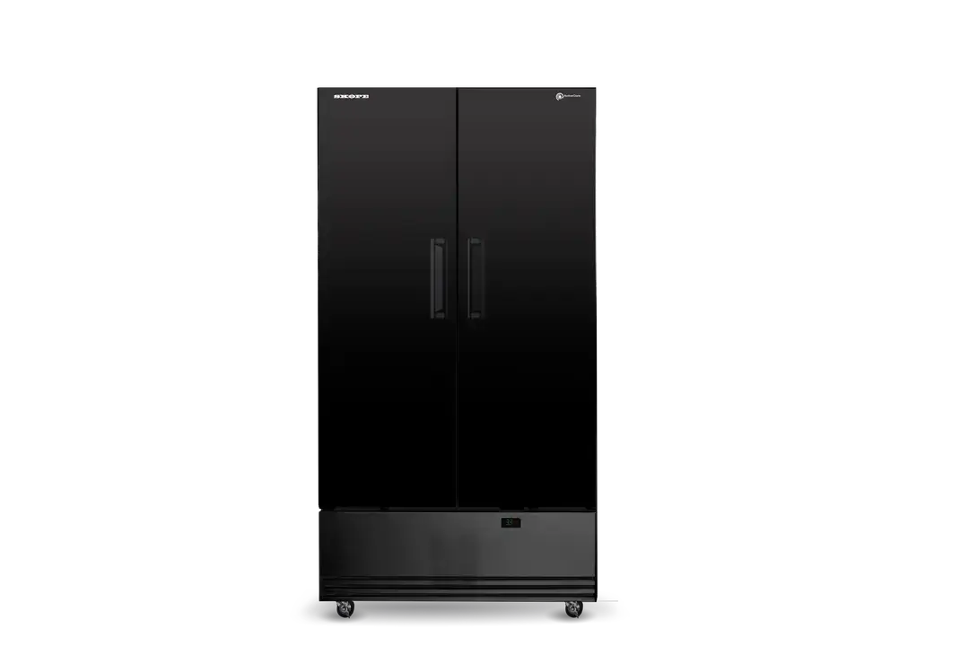 SKB900NS-A 2 Solid Door Storage Fridge