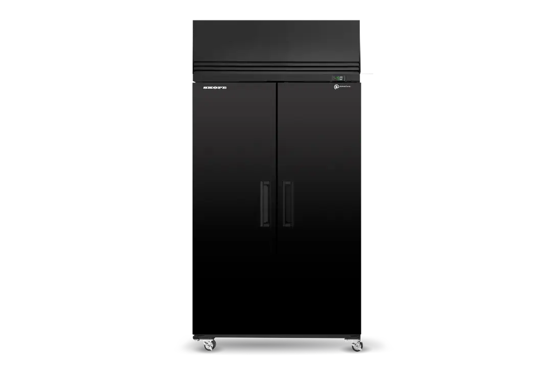 SKFT1000NS-A 2 Solid Door Upright Display or Storage Freezer