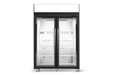 SKFT1300N-AC 2 Glass Door Upright Display or Storage Freezer, Lit Sign