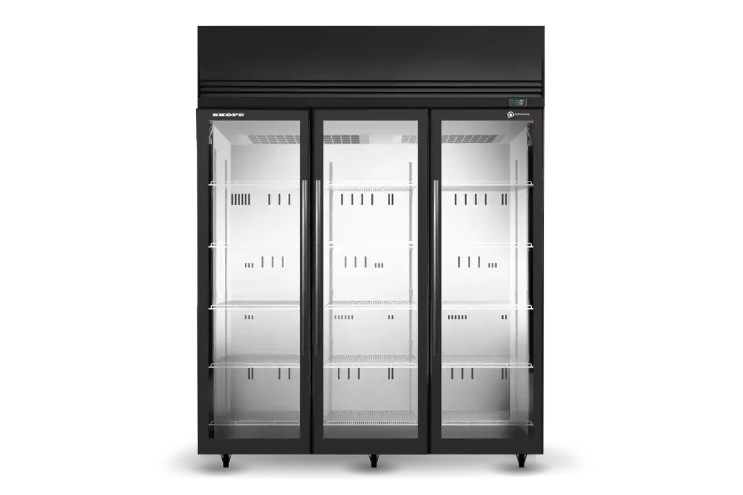 SKFT1500N-A 3 Glass Door Upright Display or Storage Freezer