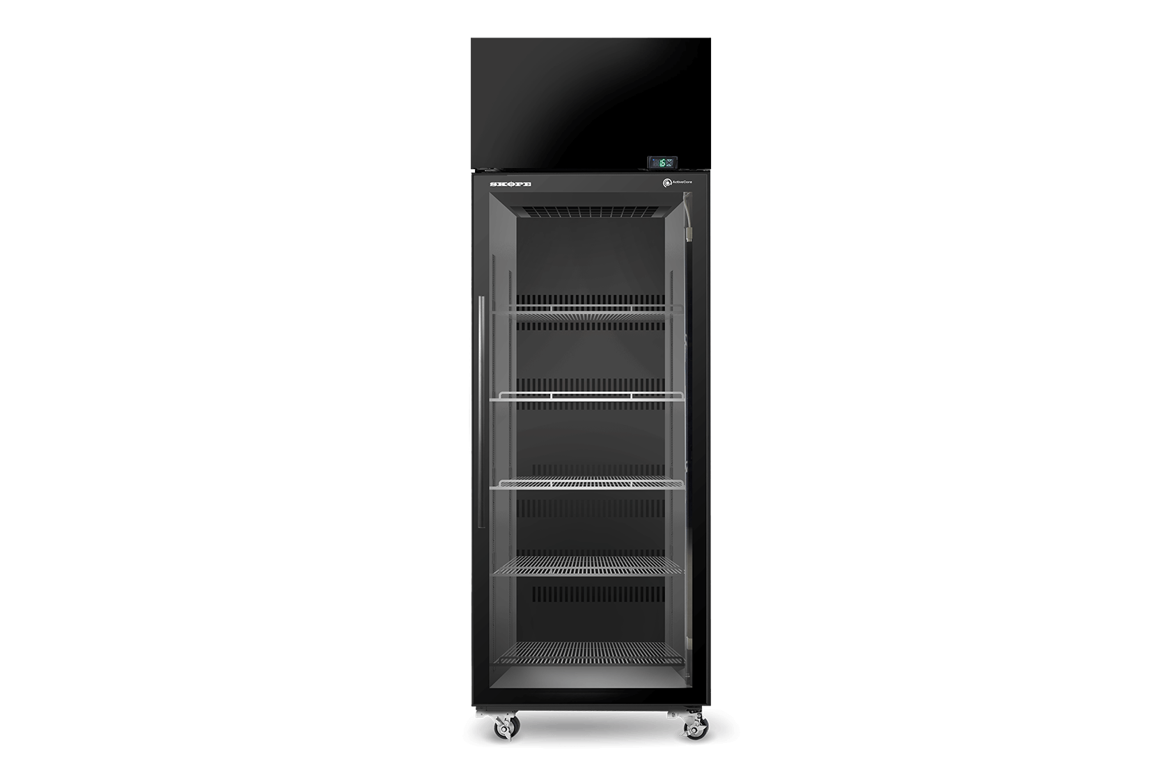SKT650N-A 1 Glass Door Display or Storage Fridge