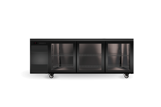 BackBar 3 Glass Sliding Door SlimLine Fridge SL.3.GSL