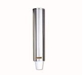 C4500PF San Jamar Stainless Steel Wall Mount Cup Dispenser to suit 350ml - 710ml Foam cup