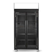 SKFT1000N-AC 2 Glass Door Upright Display or Storage Freezer, Lit Sign