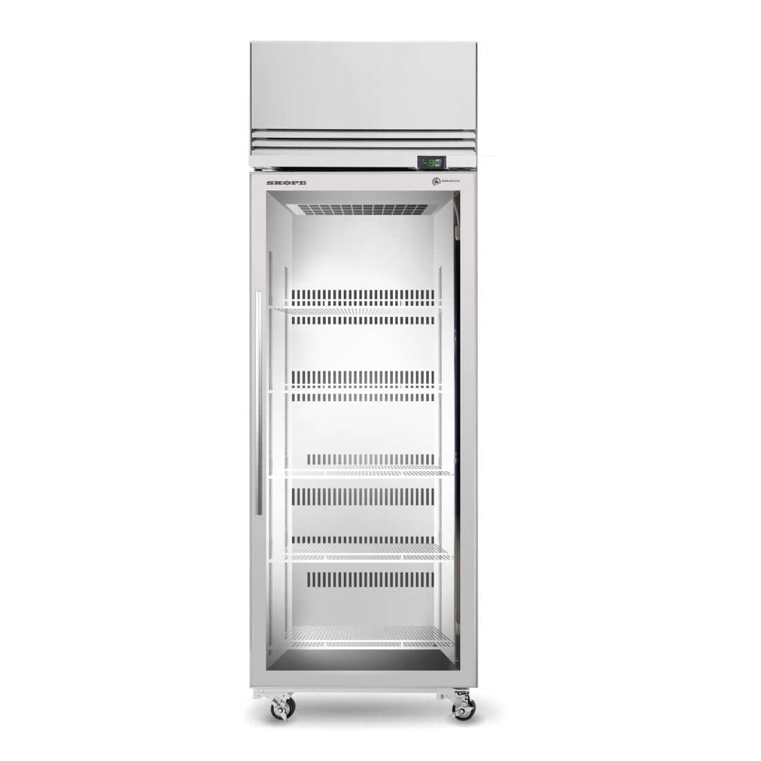 TMF650N-A 1 Glass Door Upright Display or Storage Freezer