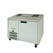 HJ1SCBASS-000-N Jade Sandwich - One Door Stainless SteelPrep Counter Refrigerator With Blown Air Well - Without Canopy