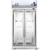 TMF1000N-Ice 2 Glass Door Upright Display or Storage Freezer