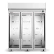 TMF1500N-Ice 3 Glass Door Upright Display or Storage Freezer