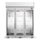 TMF1500N-Ice 3 Glass Door Upright Display or Storage Freezer