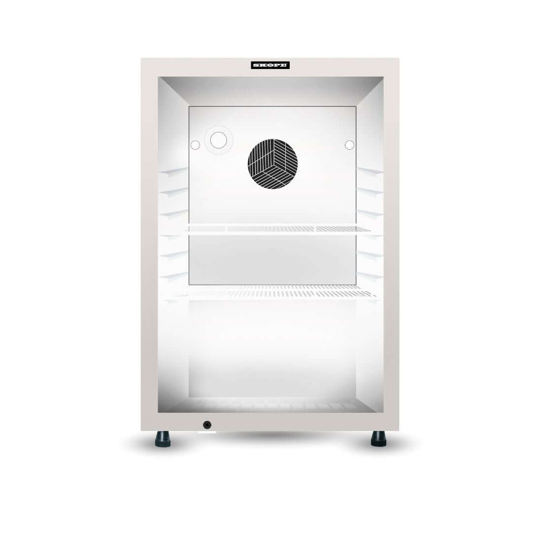 HB85 1 Glass Door Compact Display Fridge