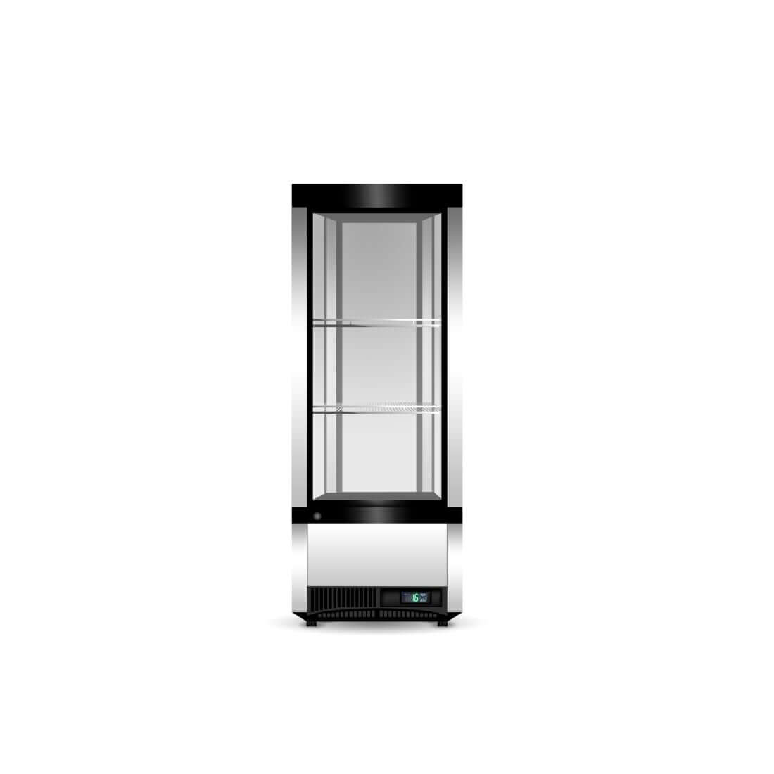 SC112N-A 4 Glass Sided Display Fridge