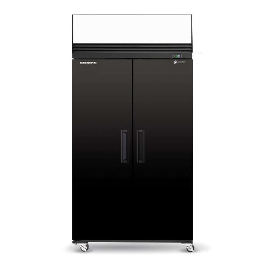 SKFT1000NS-AC 2 Solid Door Upright Display or Storage Freezer