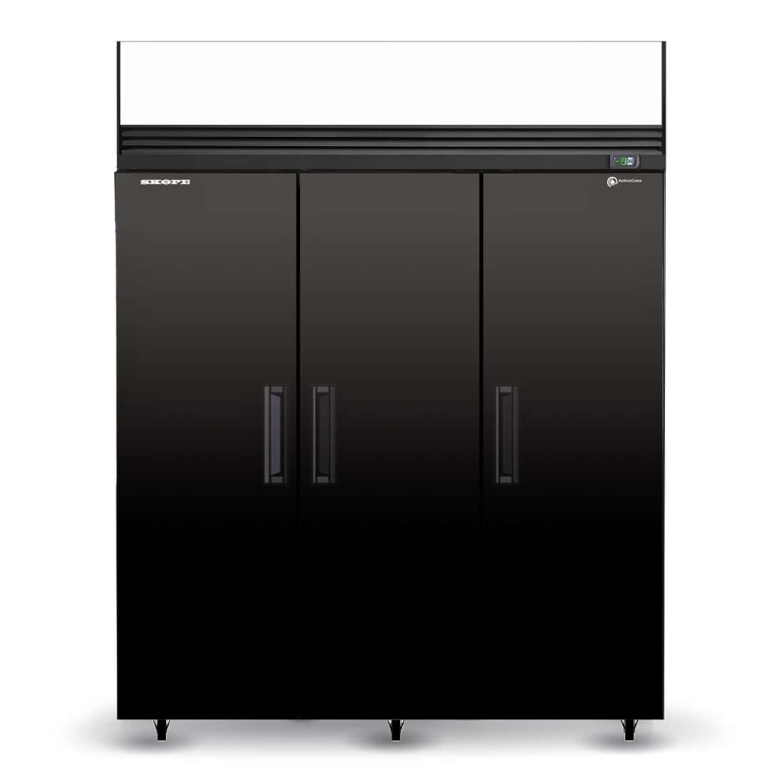 SKFT1500NS-AC 3 Solid Door Upright Display or Storage Freezer