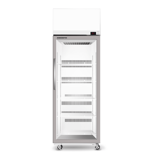 EziCore TCE650N 1 Glass Door Display or Storage Fridge