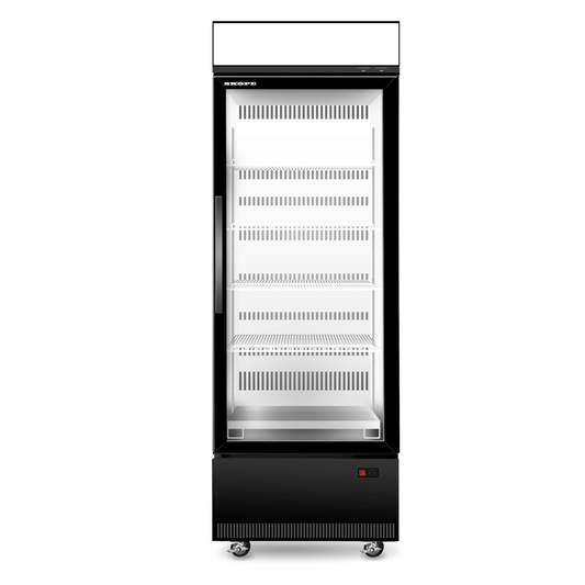 EziCore BCE600N 1 Glass Door Display or Storage Fridge