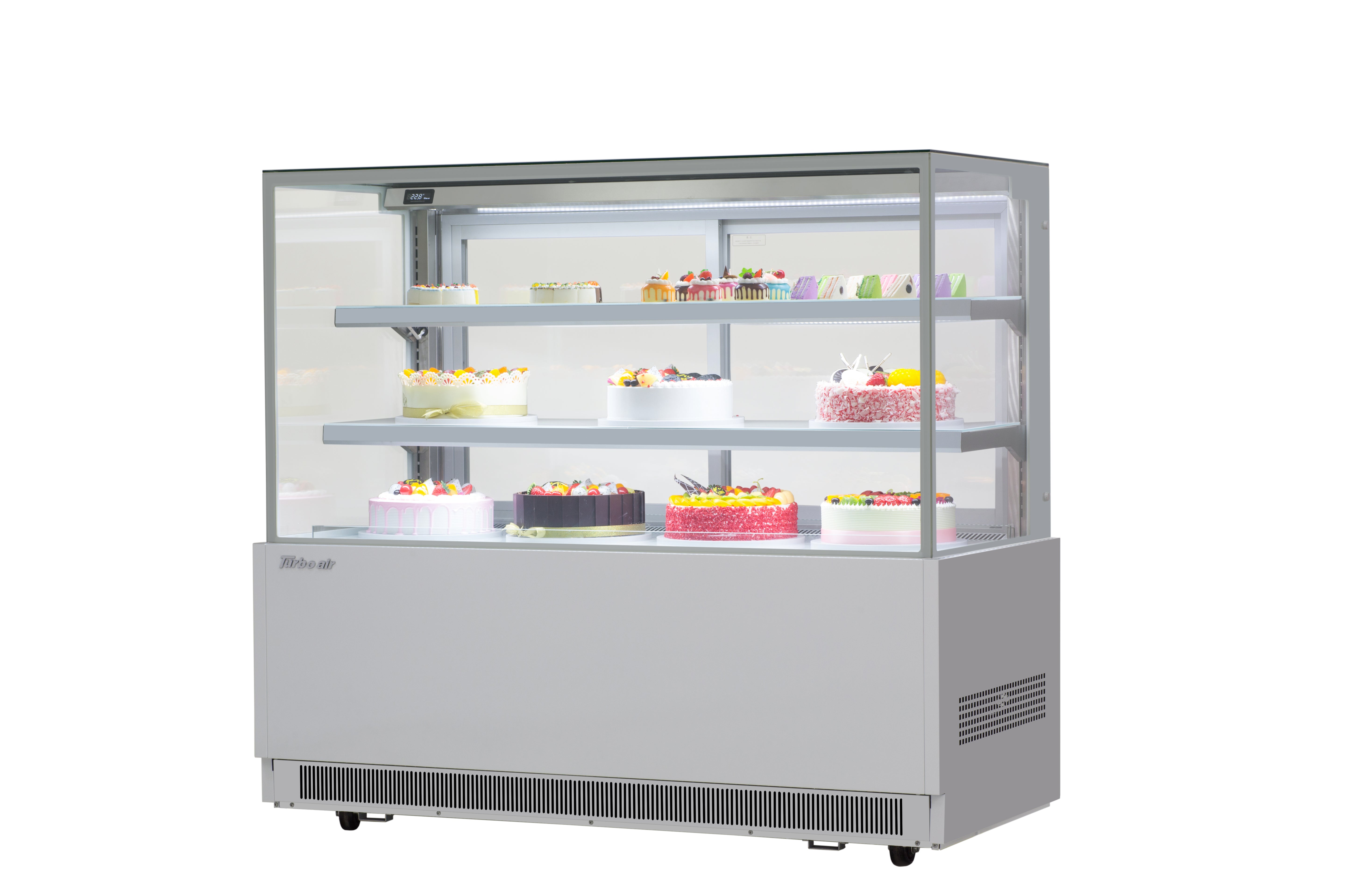Custard Case Rectangular Cake/Bakery Rectangle Display Case TBP1500-2 – Newhand Equipment