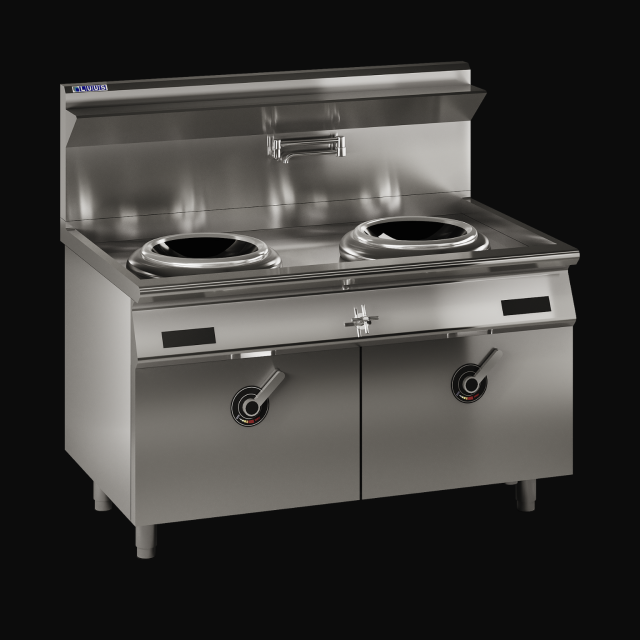 EHW-2C Induction Double HP Wok
