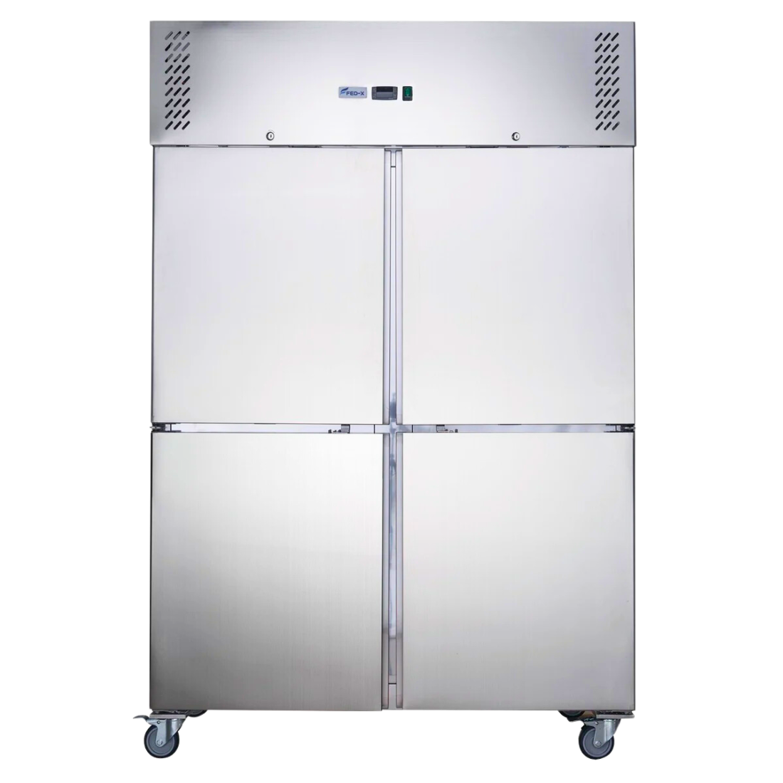 FED-X S/S Four Door Upright Fridge - XURC1410S2V