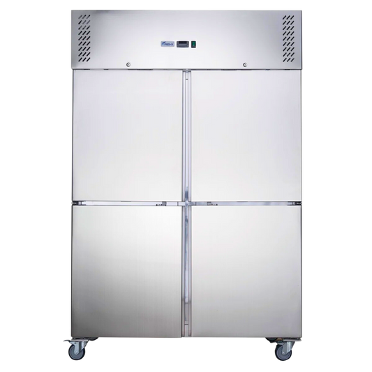 FED-X S/S Four Door Upright Fridge - XURC1410S2V