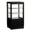 Venice Joey Black Compact Counter Top Refrigerated Display