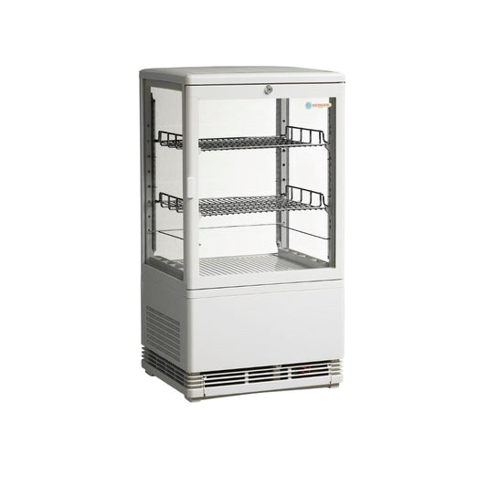 ICS Venice Joey-White Compact Counter Top Refrigerated Display