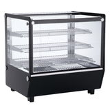 Verona 70 Heated Black Counter Top Display