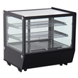 Verona 70 Black Counter Top Refrigerated Display