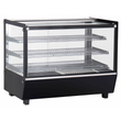 Verona 90 Heated Black Counter Top Display