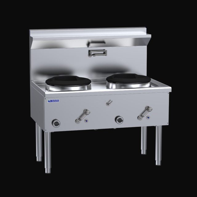 WZ-2C Luus Two Hole Compact Waterless Wok – Newhand Equipment