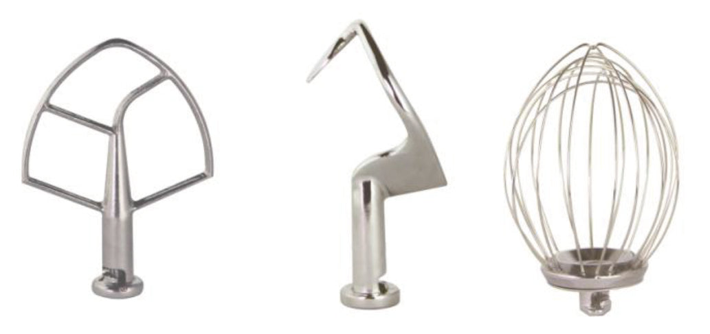 B7C Yellow Mixer Yellow Planetary Mixer - Bowl Volume 7L includes wire Whip, Dough Hook, Flat Beater, Bowl & Intergrated Safety Guard with Dosing Feeder