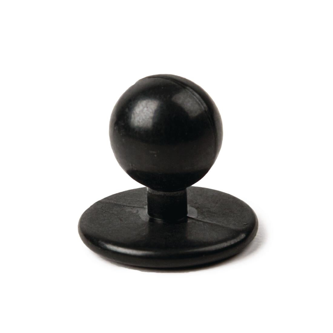 Stud Button Whites Stud Buttons Black (Pack 12) – Newhand Equipment