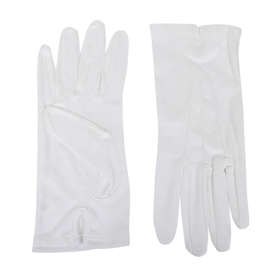 Whites Waiting Gloves Mens White 100% Cotton - Size M