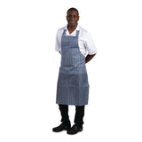 EDLP - Whites Waterproof Apron Blue/White Stripe