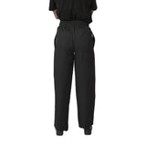 Whites Vegas Chefs Trousers Black Polycotton - Size XL