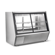 Bonvue Dual-Access Refrigerated Deli, Meat and Seafood Display Case - AMS-18DD