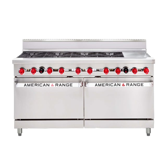 American Range 60" Oven Range AAR.8B.12G.N