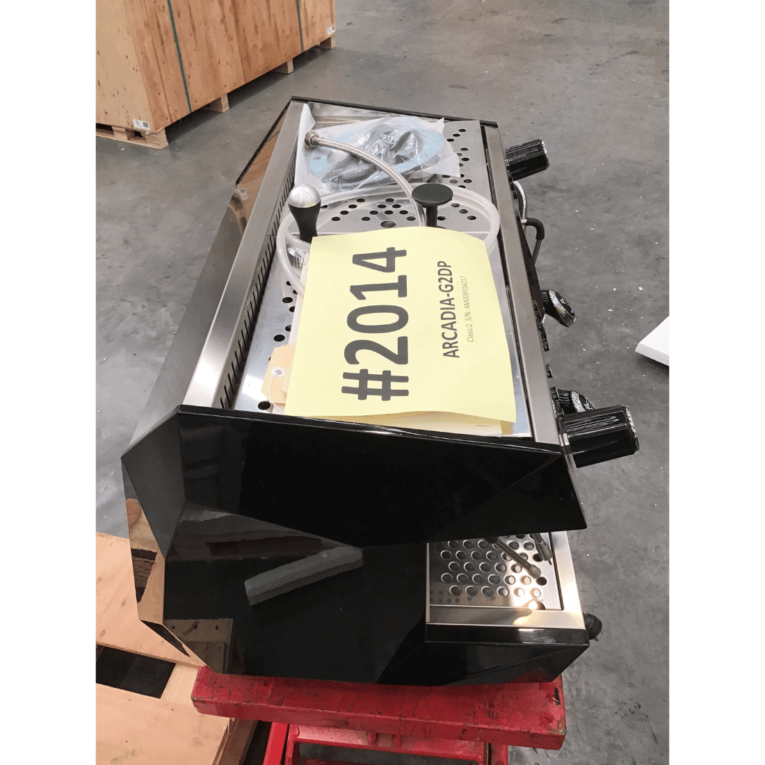 2NDs: Bezzera ARCADIA Professional Espresso coffee machine SS 2 Group PID with display - ARCADIA-G2DP-NSW2014