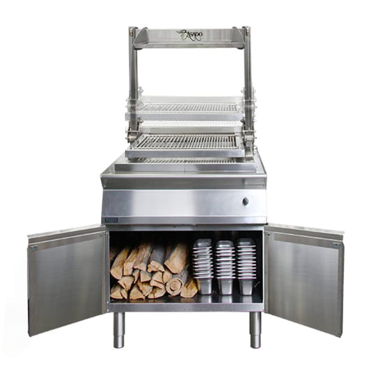 Asado 800mm wide Wood Fire Parilla Grill PGA.EL9.0800