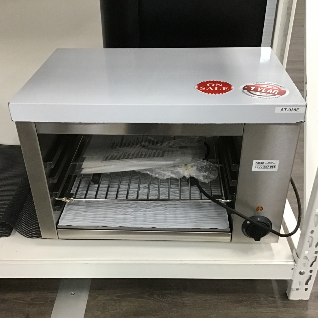 Ex-Showroom: BenchStar Toaster / Griller / Salamander - AT-938E-VIC1001