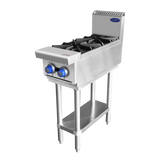 2 Burner Cook Top Lpg AT80G2B-F-LPG