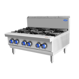 Open 6 Burner Cook Tops Lpg AT80G6B-C-LPG