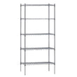A21727EPL5 Atlas Shelving 5 Shelf Add-on Wire Shelving