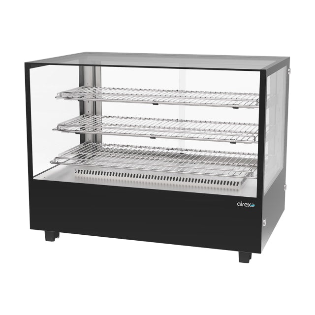 Airex Countertop Heated Square Food Display AXH.FDCTSQ.09 - 900mm Wide