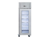 Airex Single Glass Door Upright Refrigerated Storage AXR.URGN.1G - To suit 2/1GN