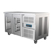 Airex Double Glass Door Undercounter Refrigerated Storage AXR.UCGN.2G - To suit 1/1GN