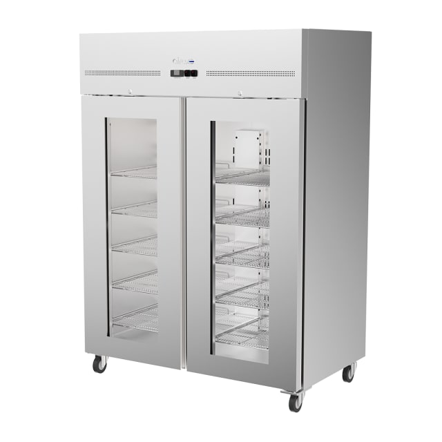 Airex Double Glass Door Upright Refrigerated Storage AXR.URGN.2G - To suit 2/1GN