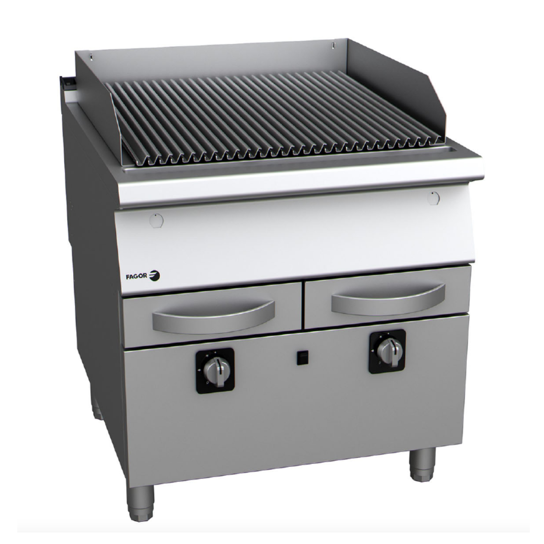 Fagor Kore 700 Series 800mm Gas Chargrill Barbecue, Floor Model - B-G7101