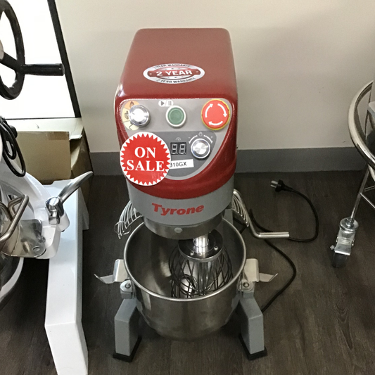 Ex-Showroom: Tyrone Heavy Duty Planetary Mixer 10L - B10GX-VIC1002